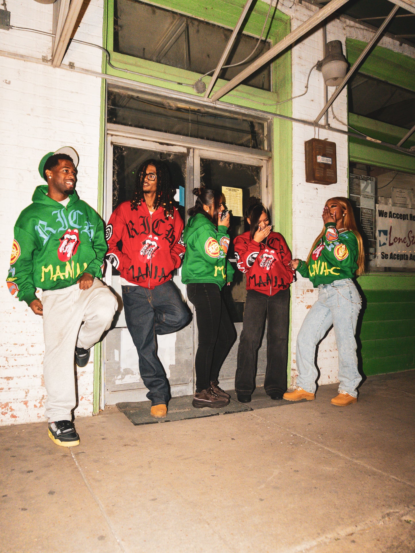 Rich Maniac Chaos Zip Ups