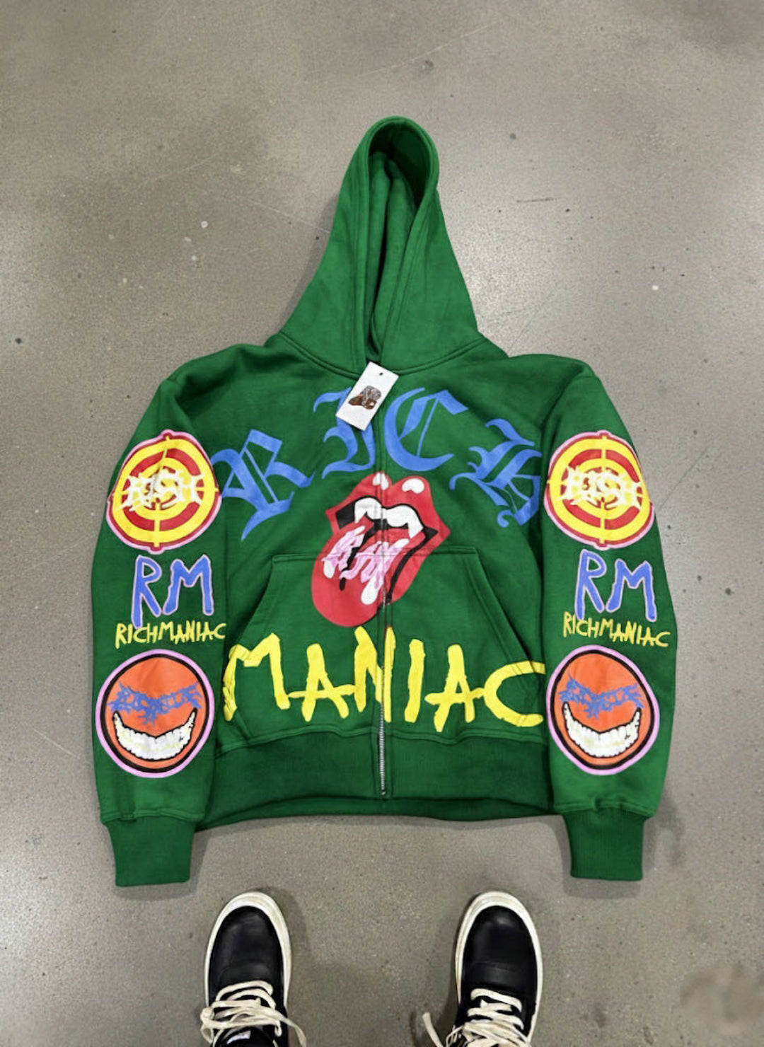 Rich Maniac Chaos Zip Ups