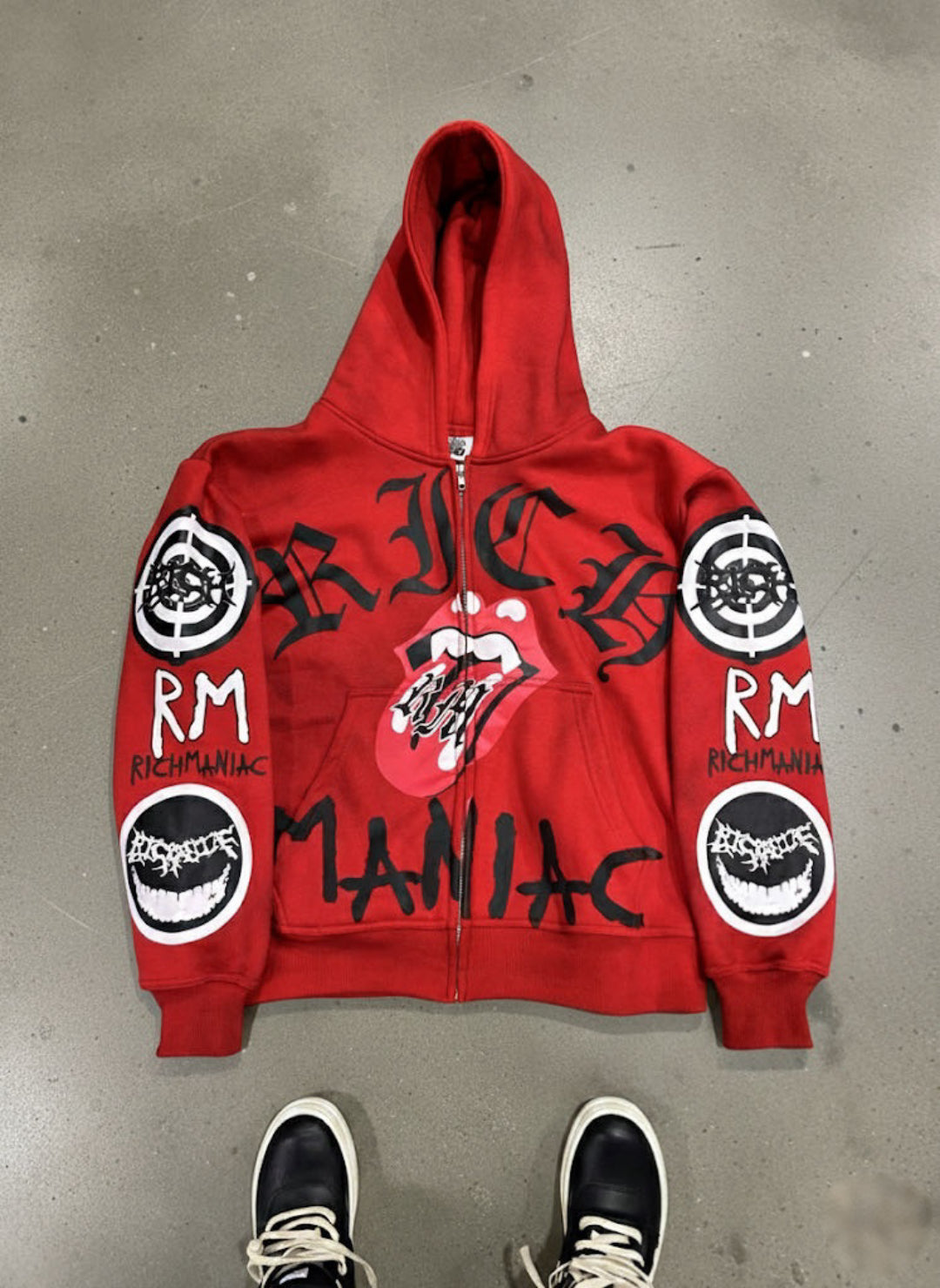 Rich Maniac Chaos Zip Ups