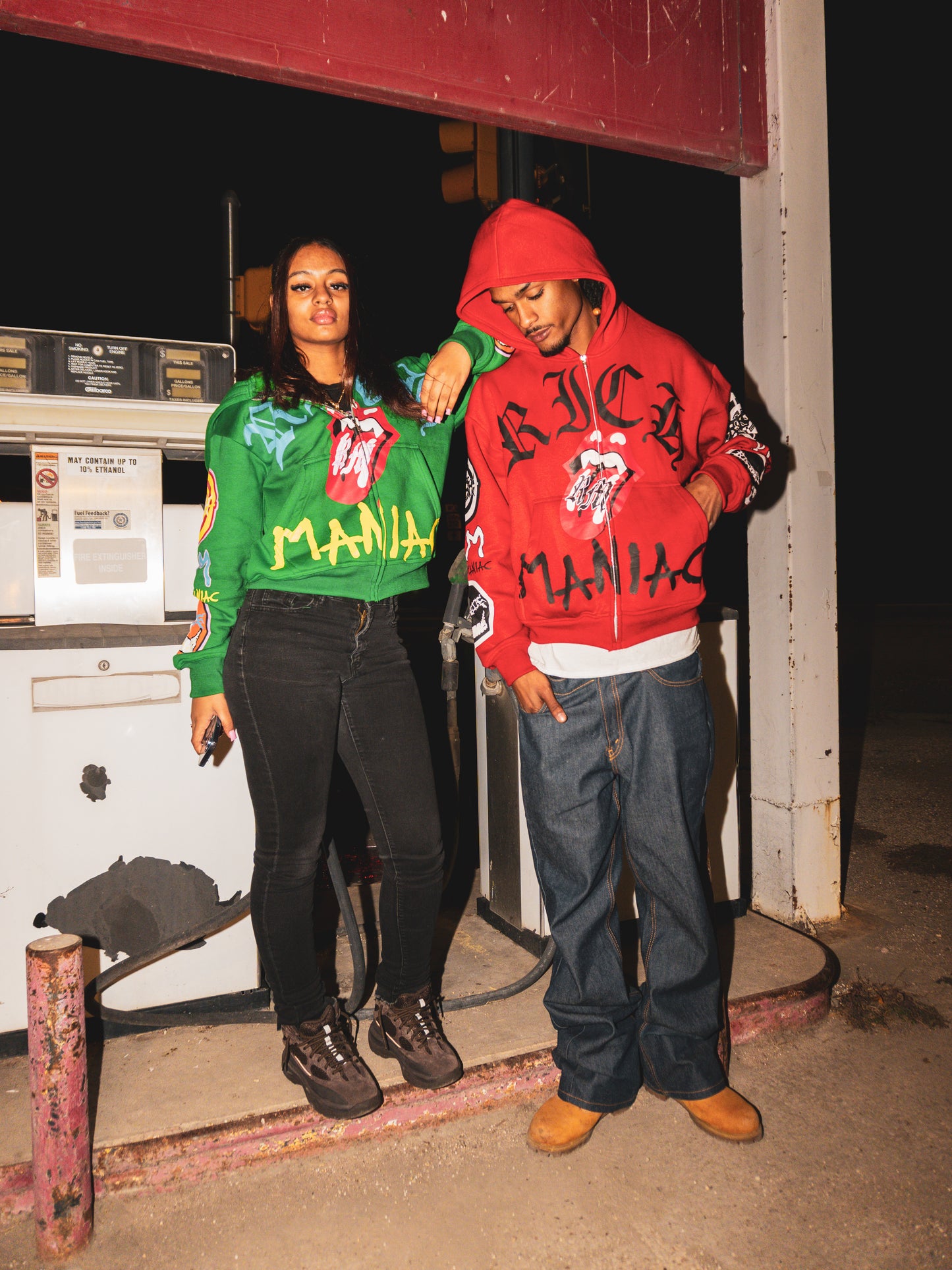 Rich Maniac Chaos Zip Ups