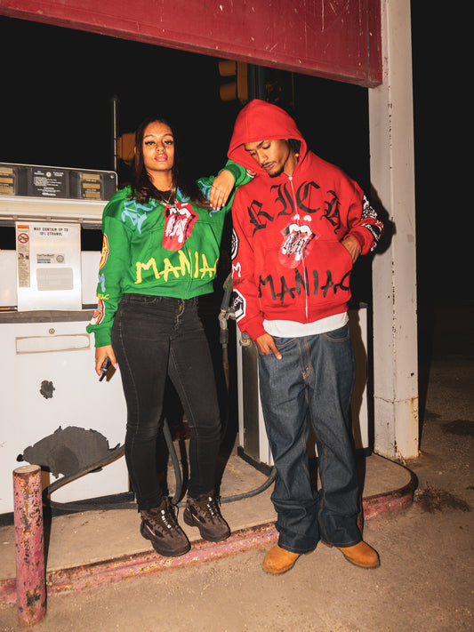 Rich Maniac Chaos Zip Ups